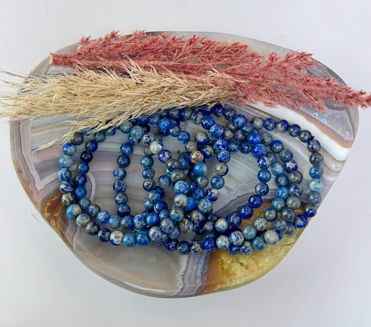 6mm Lapis Lazuli Bracelet