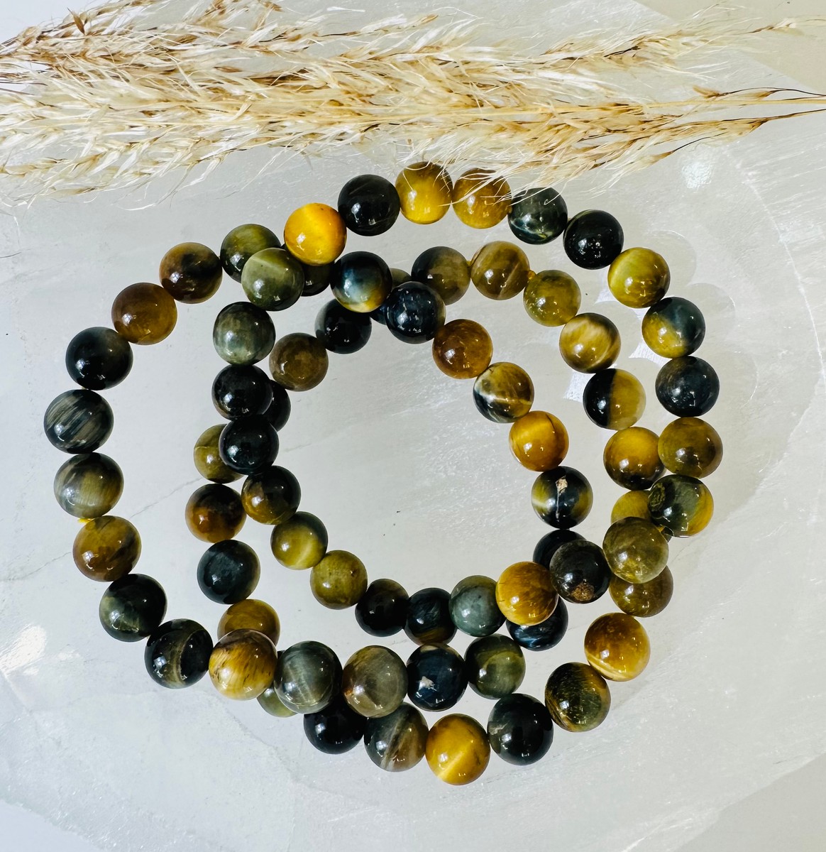8mm Cats Eye Bracelet