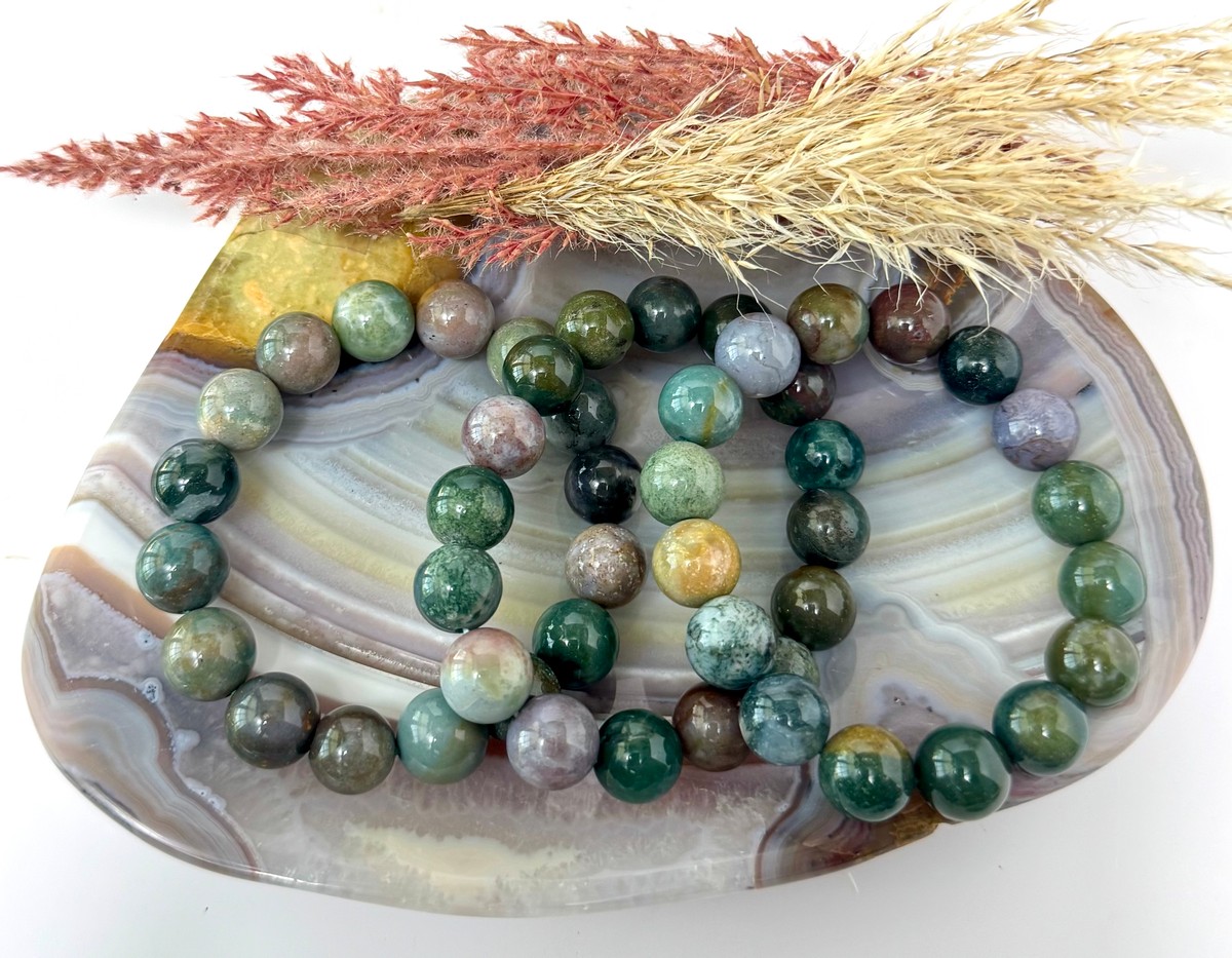 12mm Fancy Jasper Bracelet