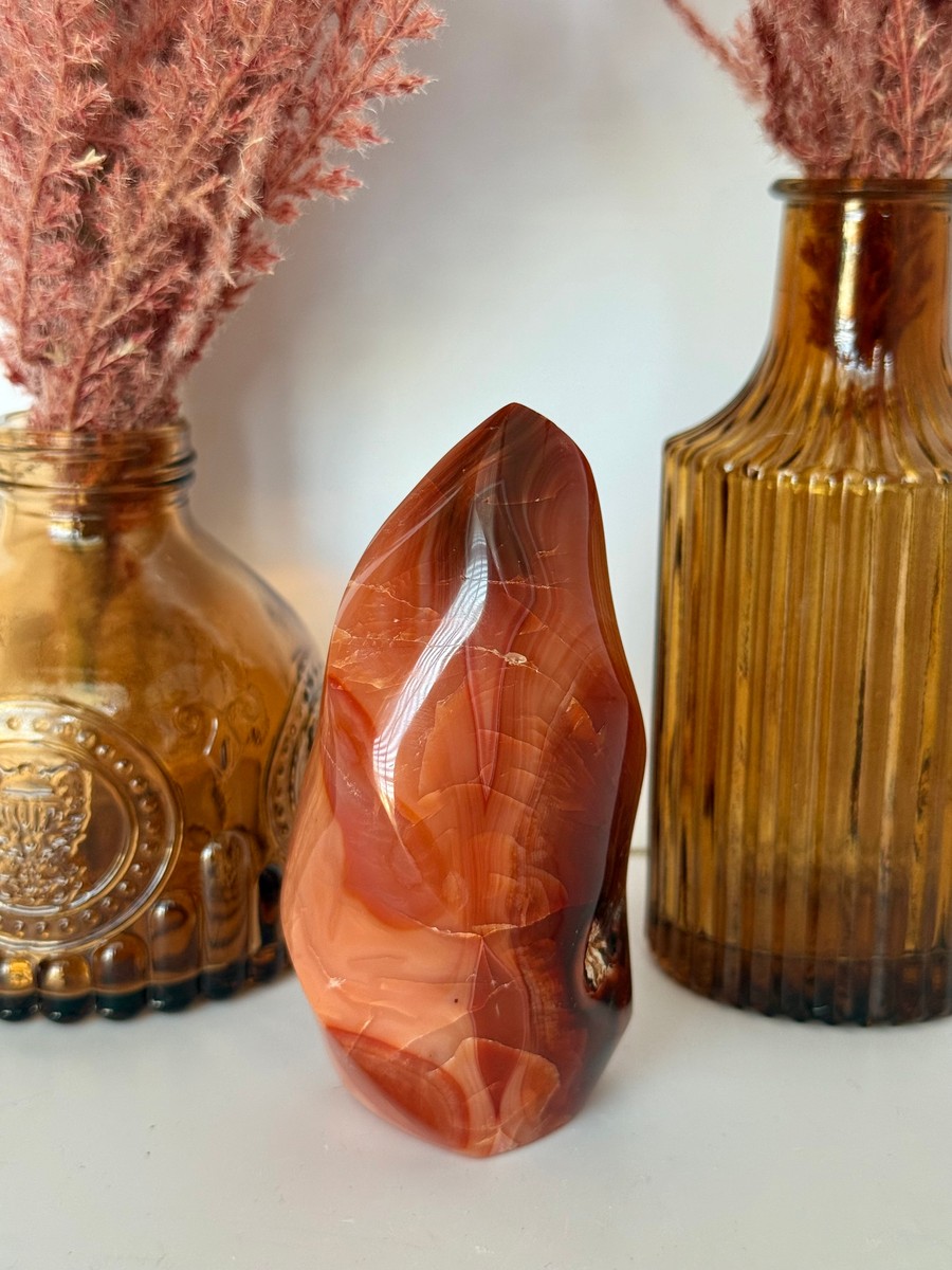 Carnelian Agate Flame