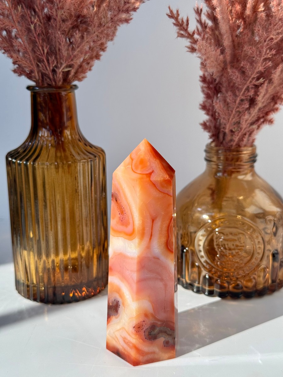 Carnelian Agate Tower