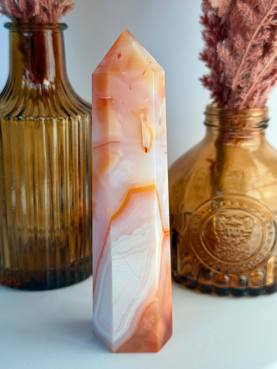 Carnelian Agate Tower