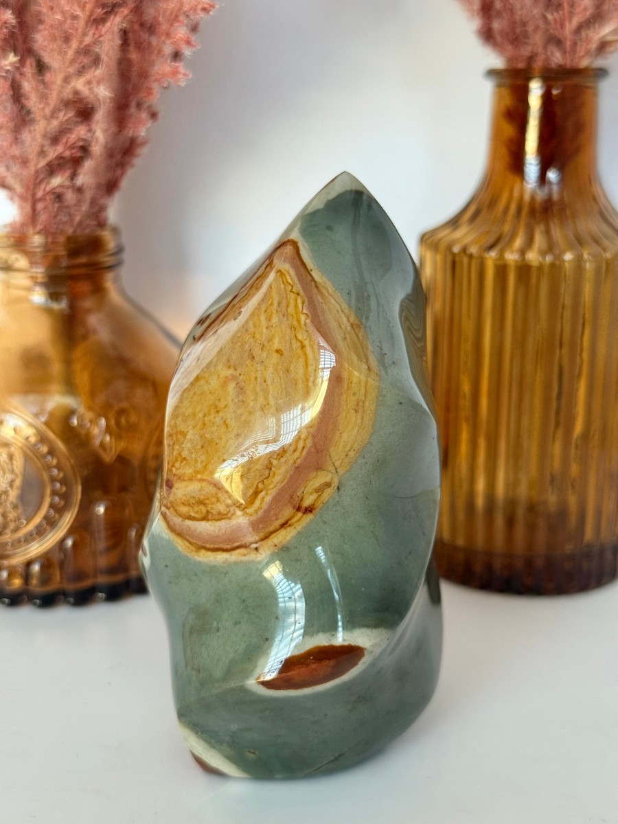 Polychrome Jasper Flame