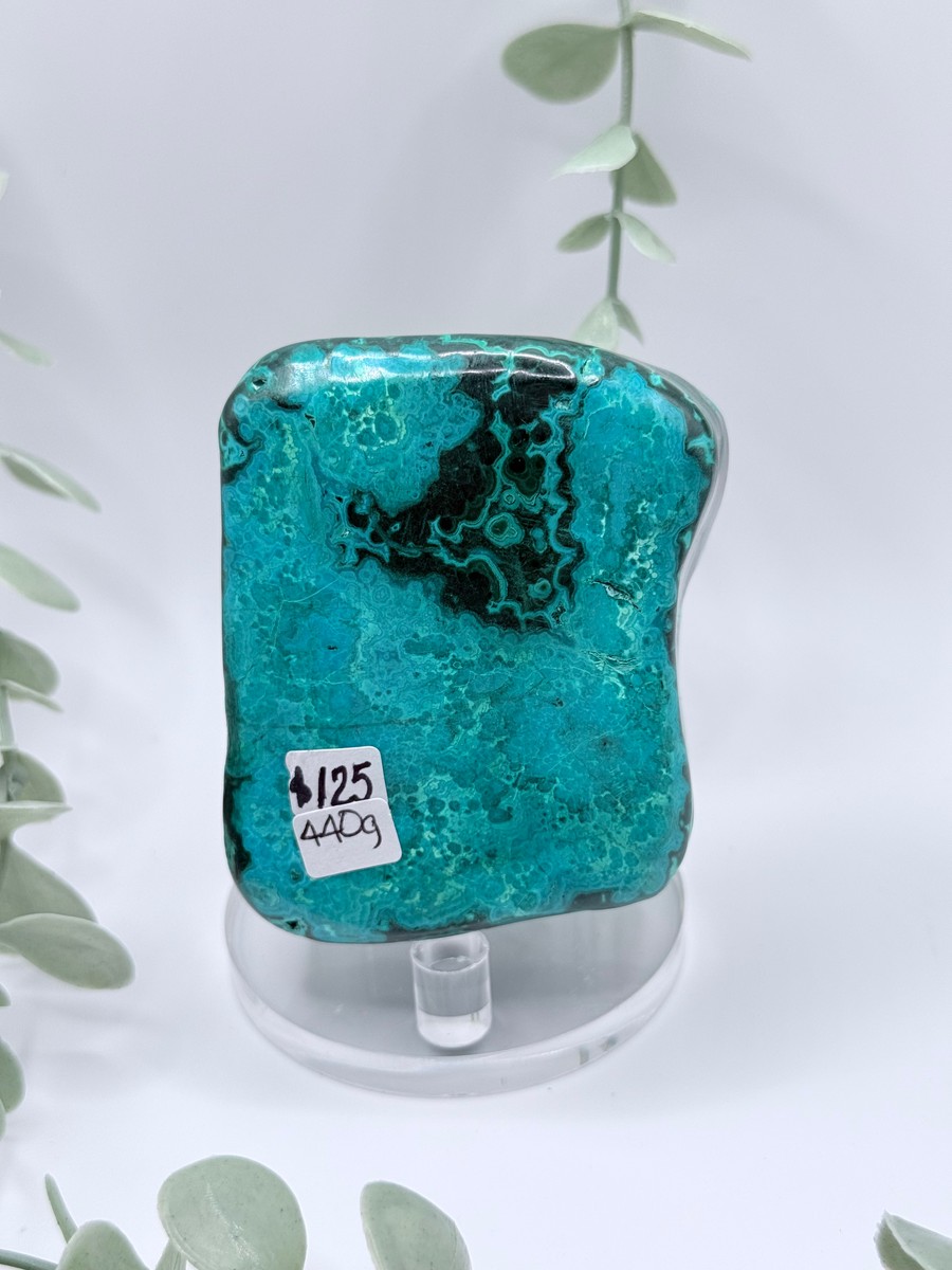Polished Malachite & Chrysocolla - Congo