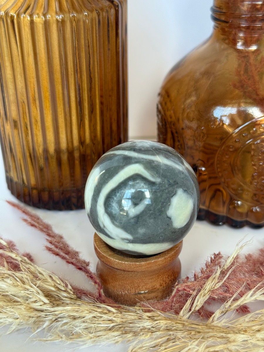 Thousand Eye Jasper Sphere
