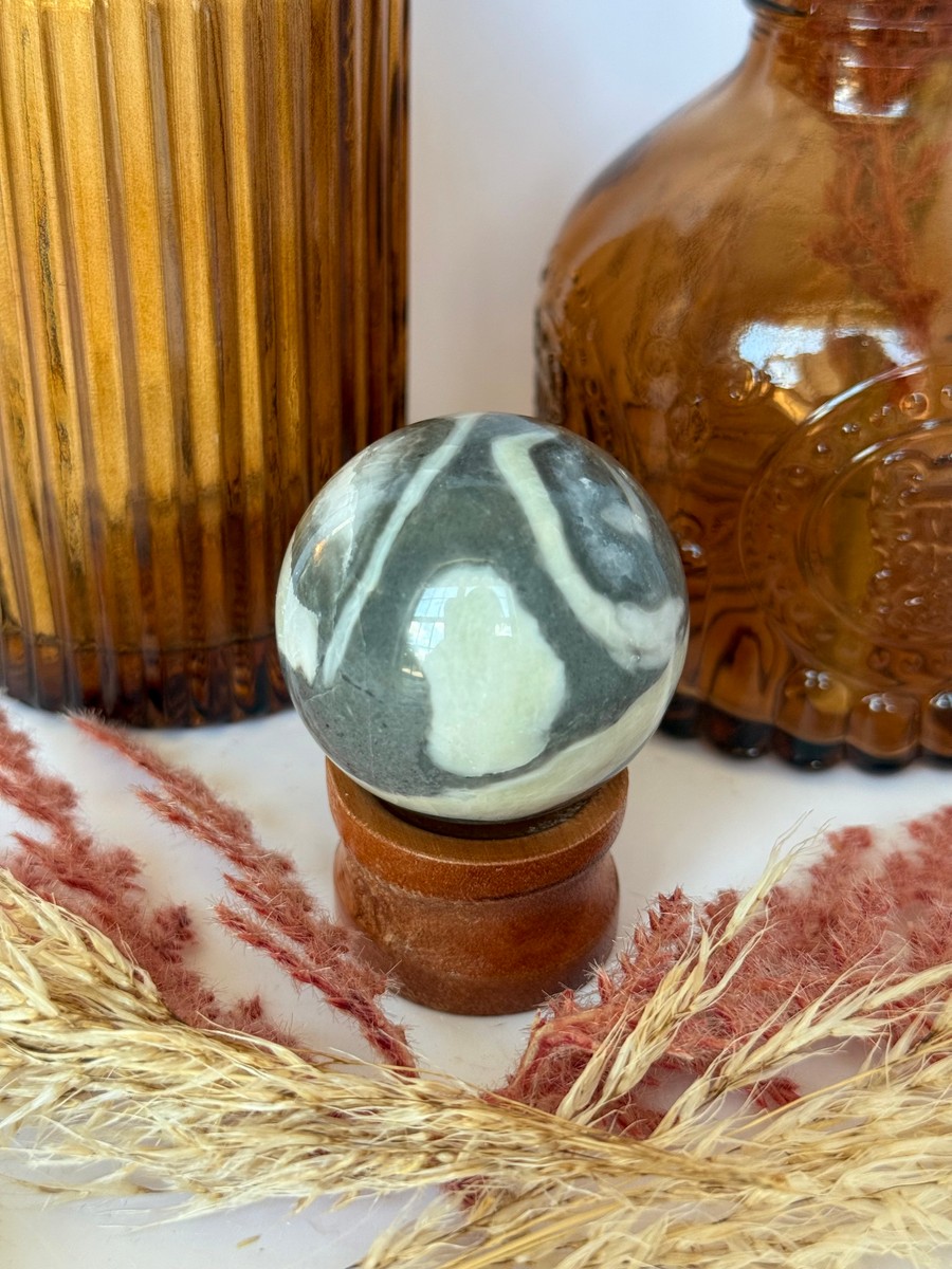 Thousand Eye Jasper Sphere