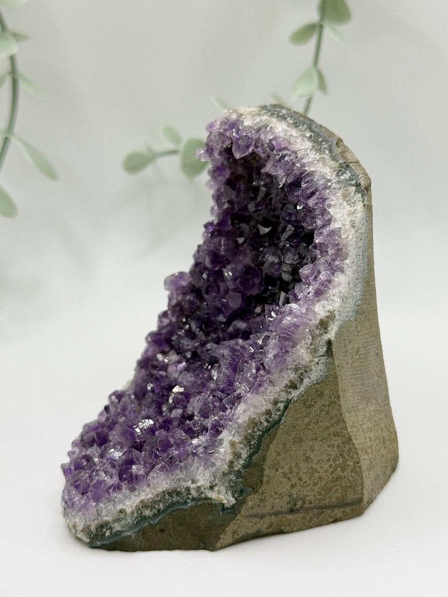 Amethyst Cluster On Cut Base - Small
