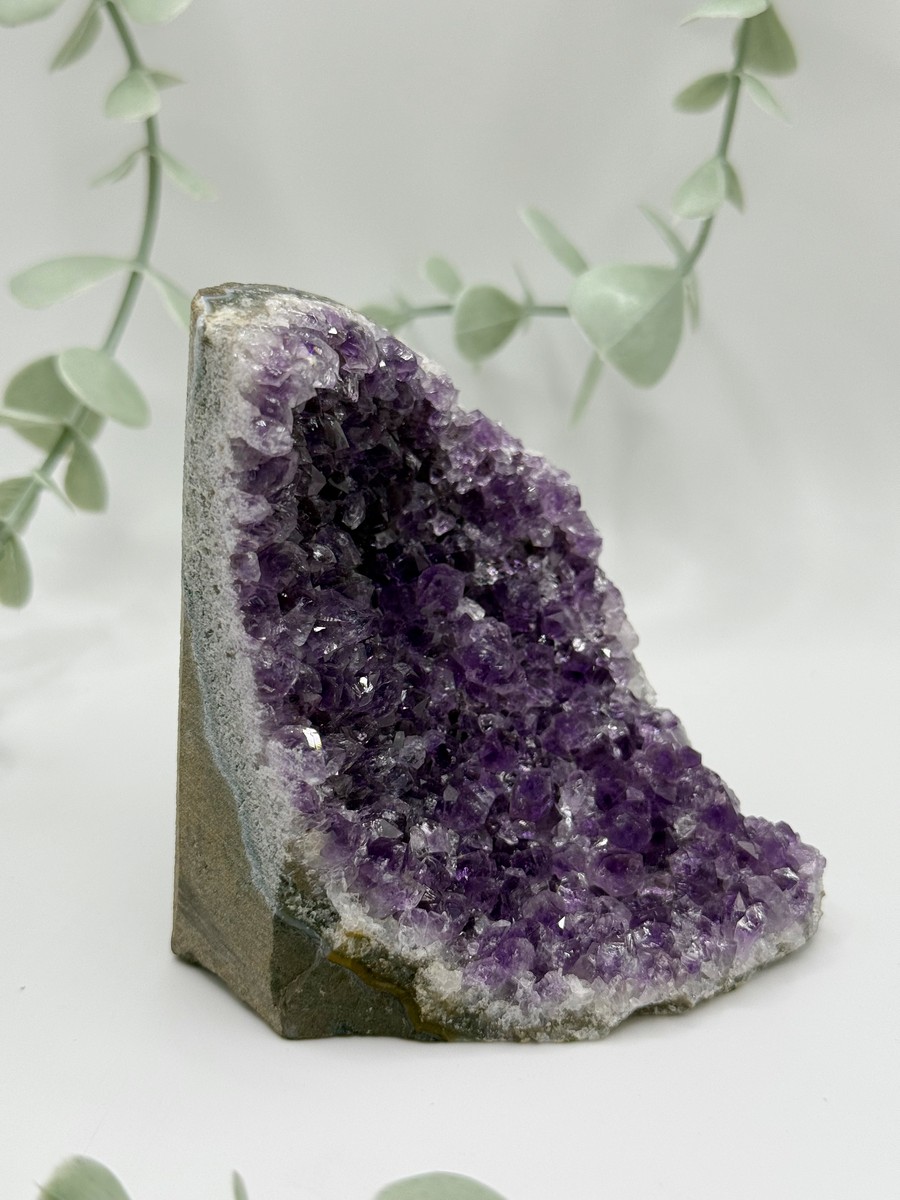 Amethyst Cluster On Cut Base - Small