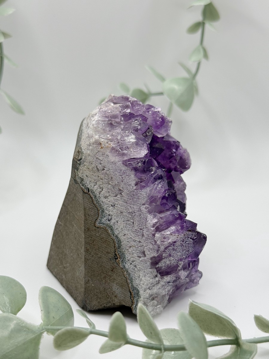 Amethyst Cluster On Cut Base - Small  Amanda