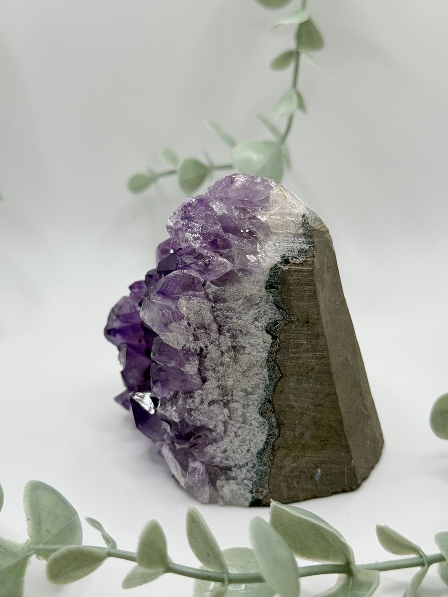 Amethyst Cluster On Cut Base - Small  Amanda
