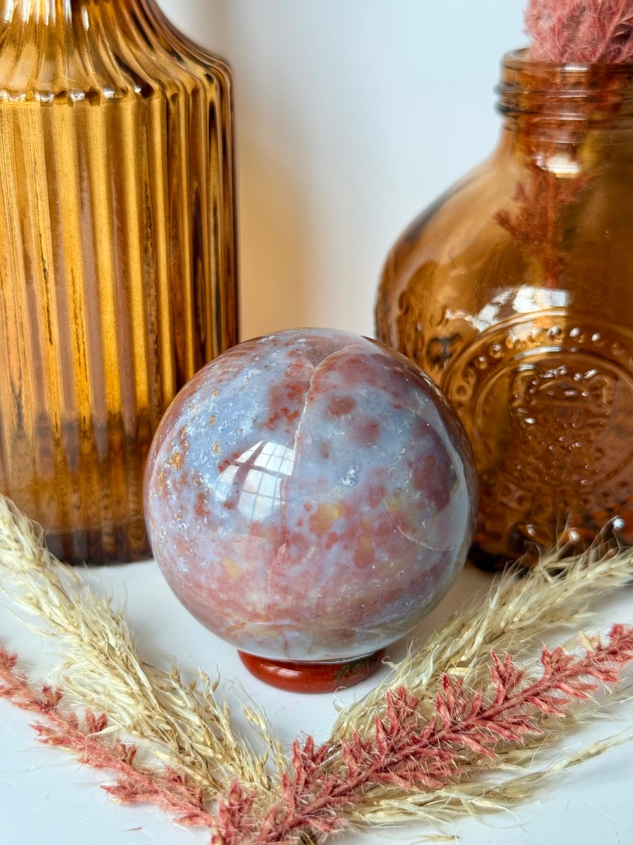 Sea Jasper Sphere