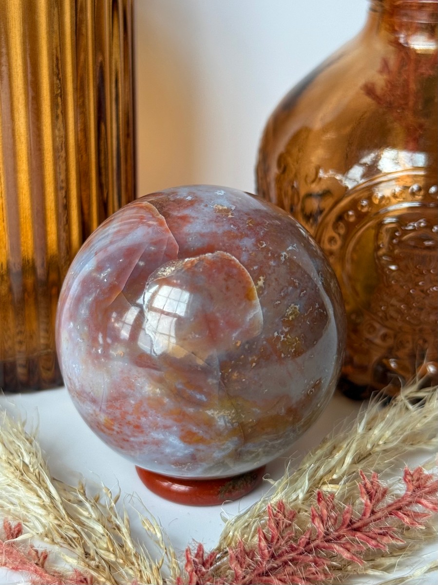 Sea Jasper Sphere