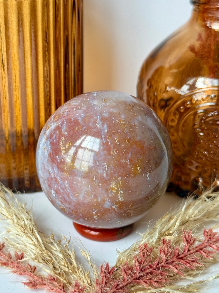 Sea Jasper Sphere