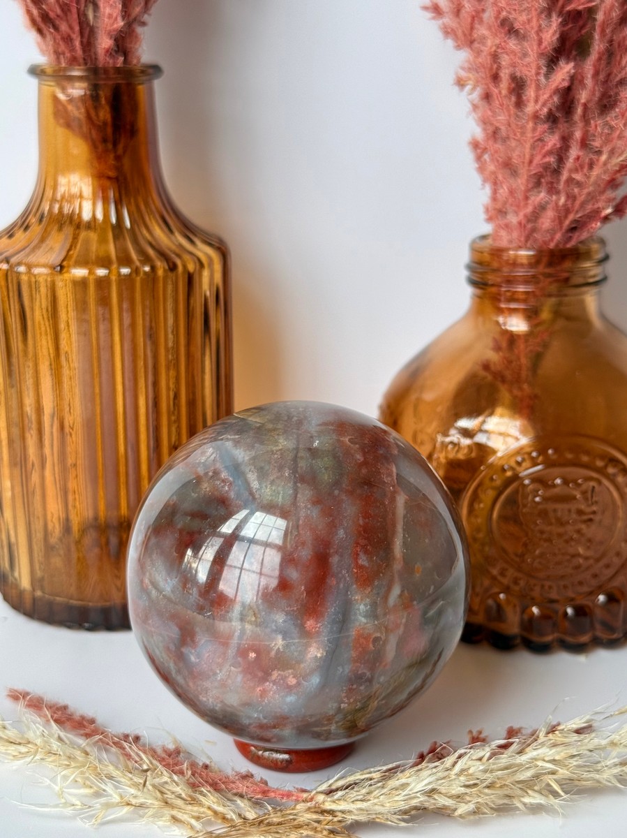 Sea Jasper Sphere