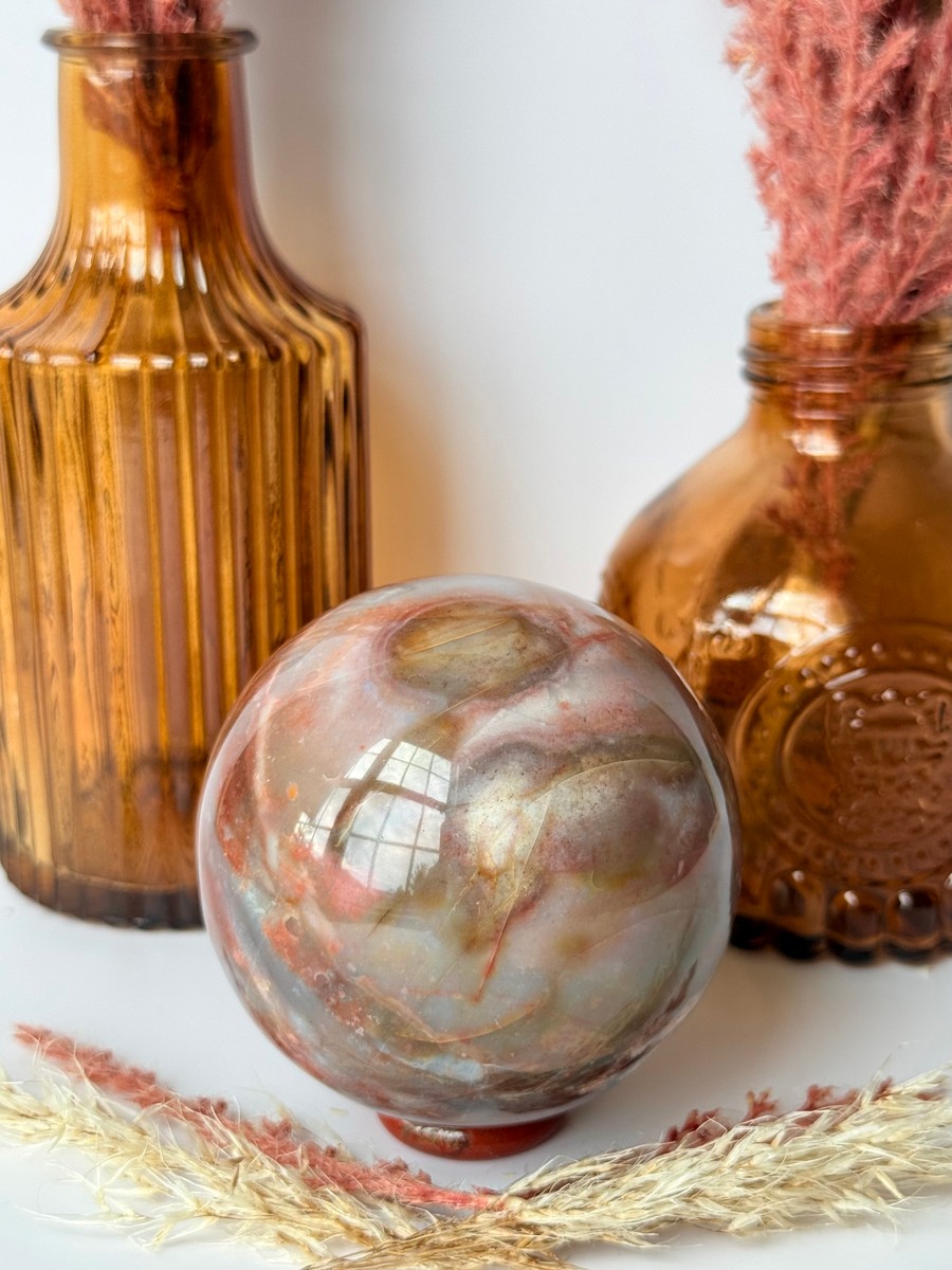 Sea Jasper Sphere