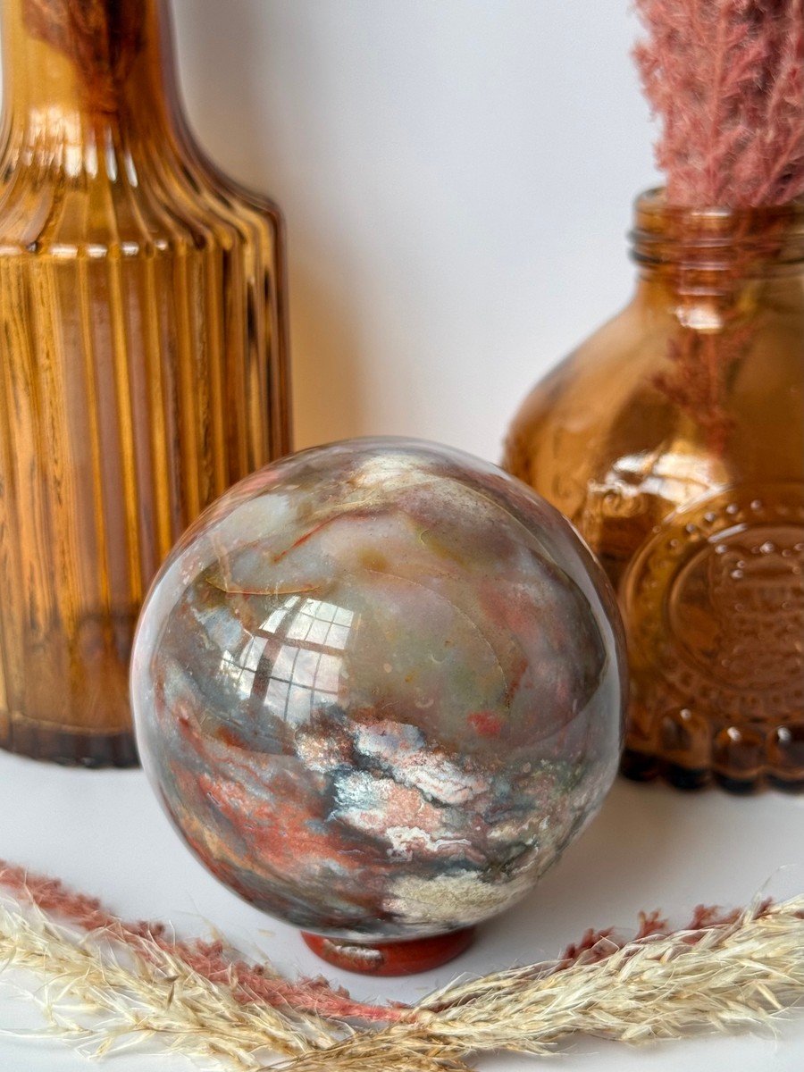 Sea Jasper Sphere