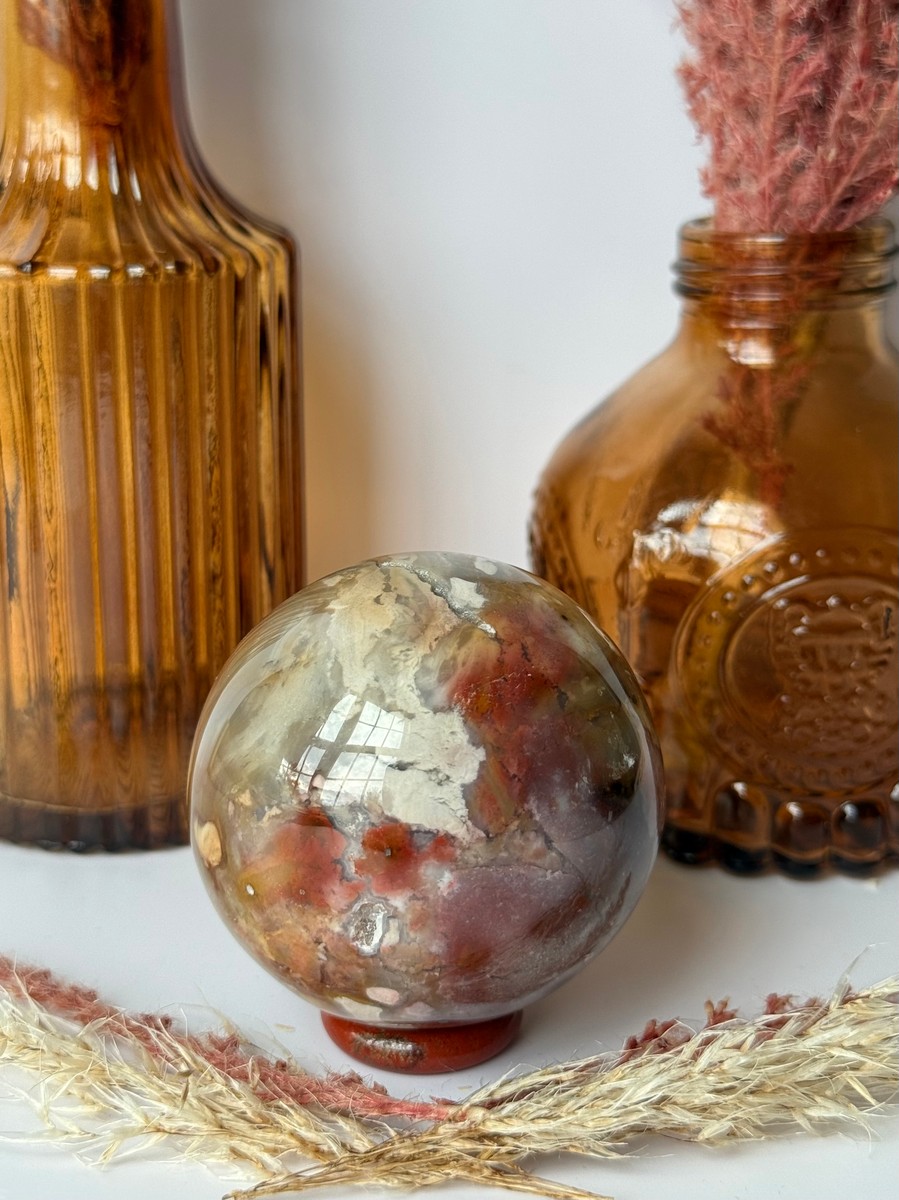 Sea Jasper Sphere