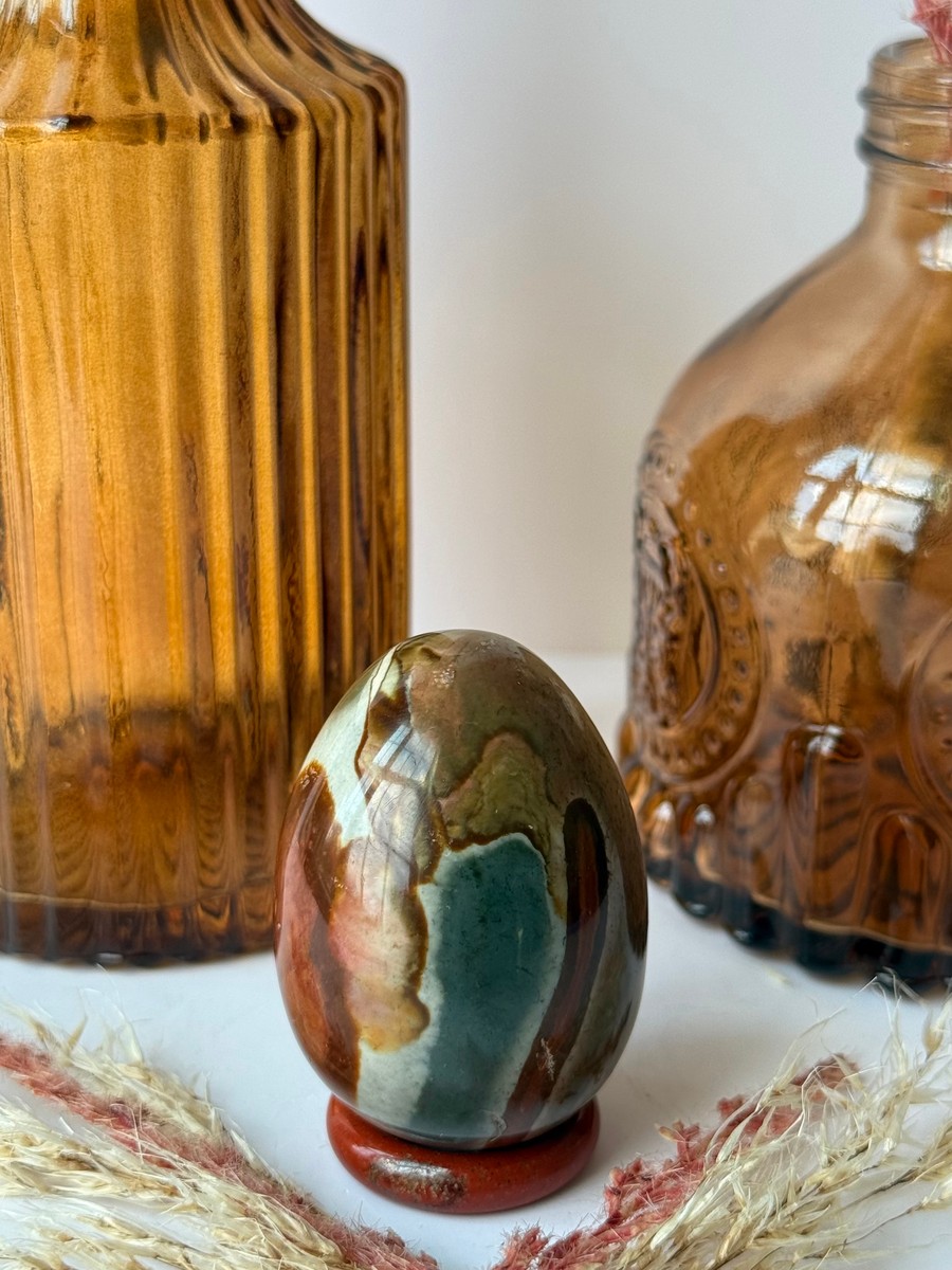 Polychrome Jasper Egg
