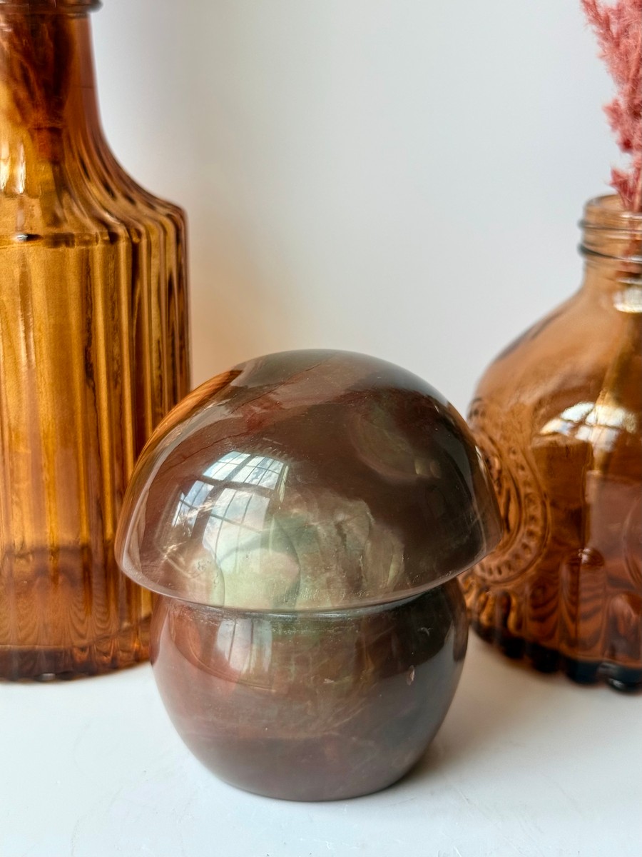 Polychrome Jasper Mushroom