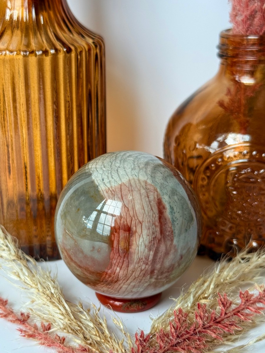 Polychrome Jasper Sphere