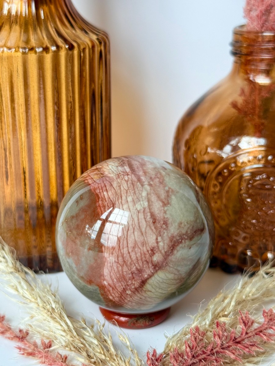 Polychrome Jasper Sphere