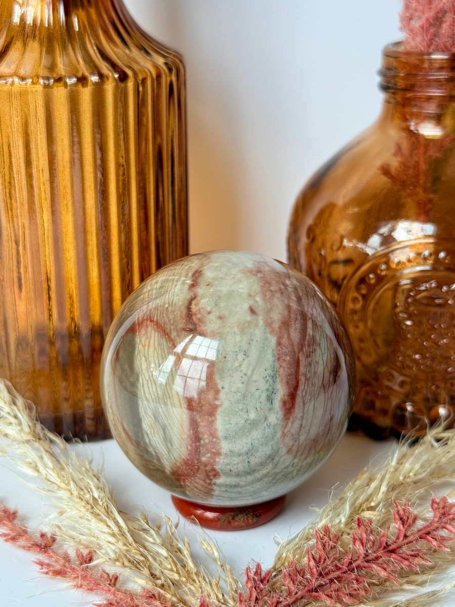 Polychrome Jasper Sphere
