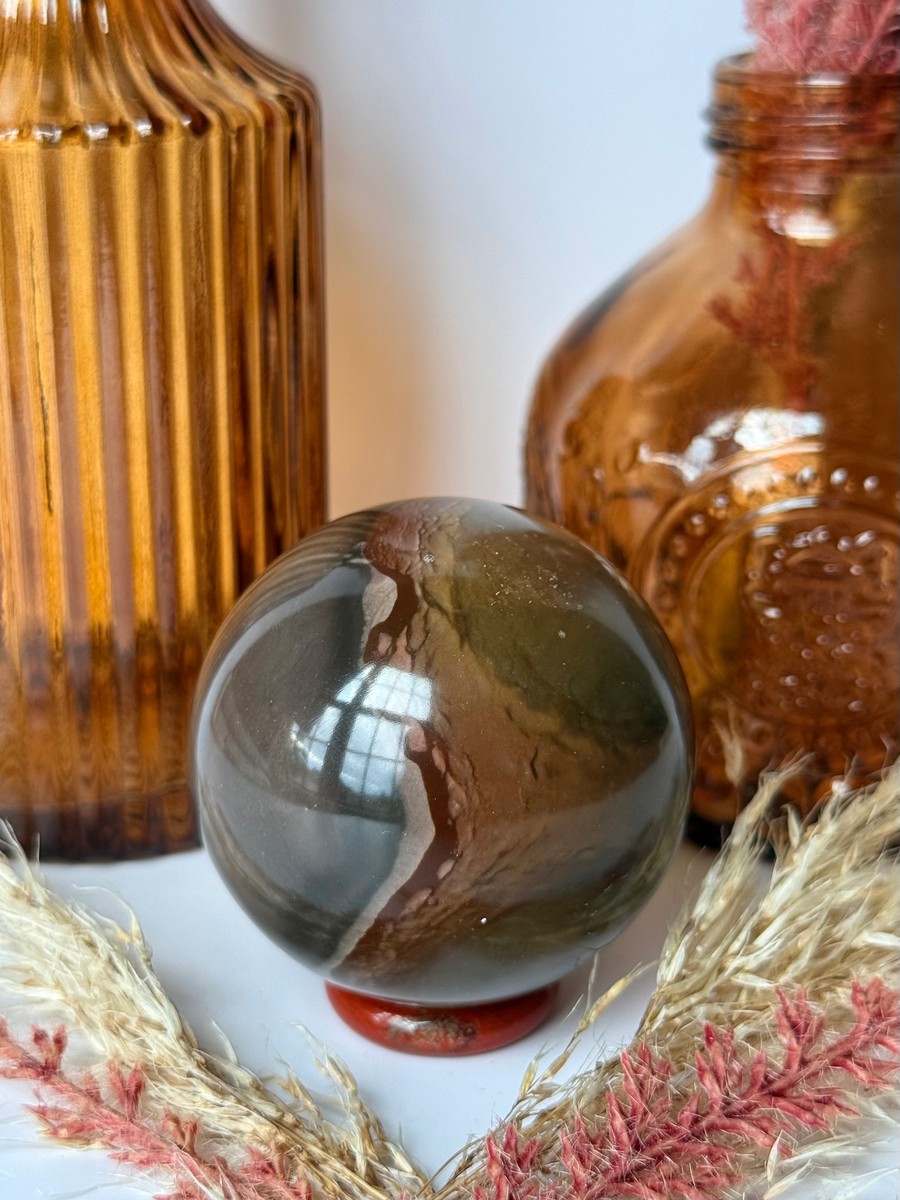 Polychrome Jasper Sphere