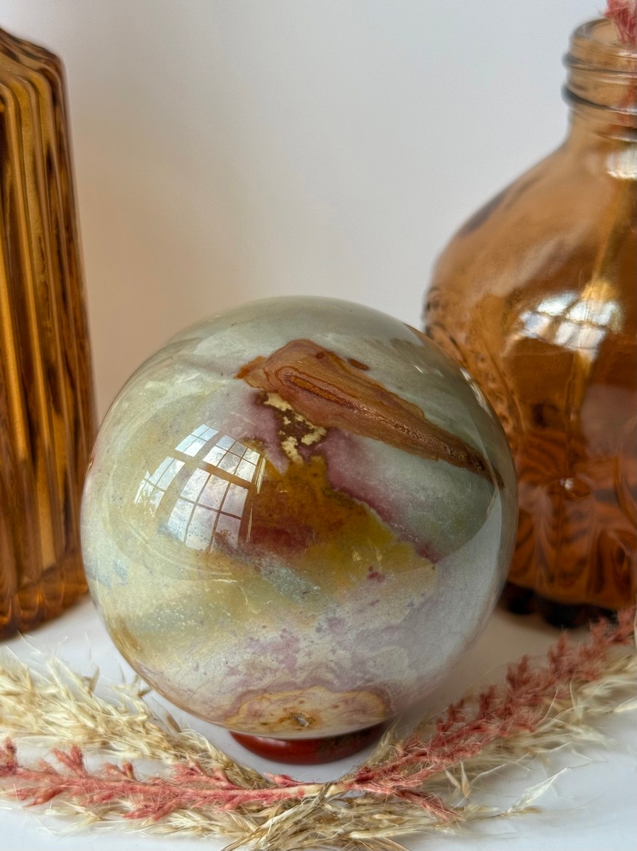 Polychrome Jasper Sphere