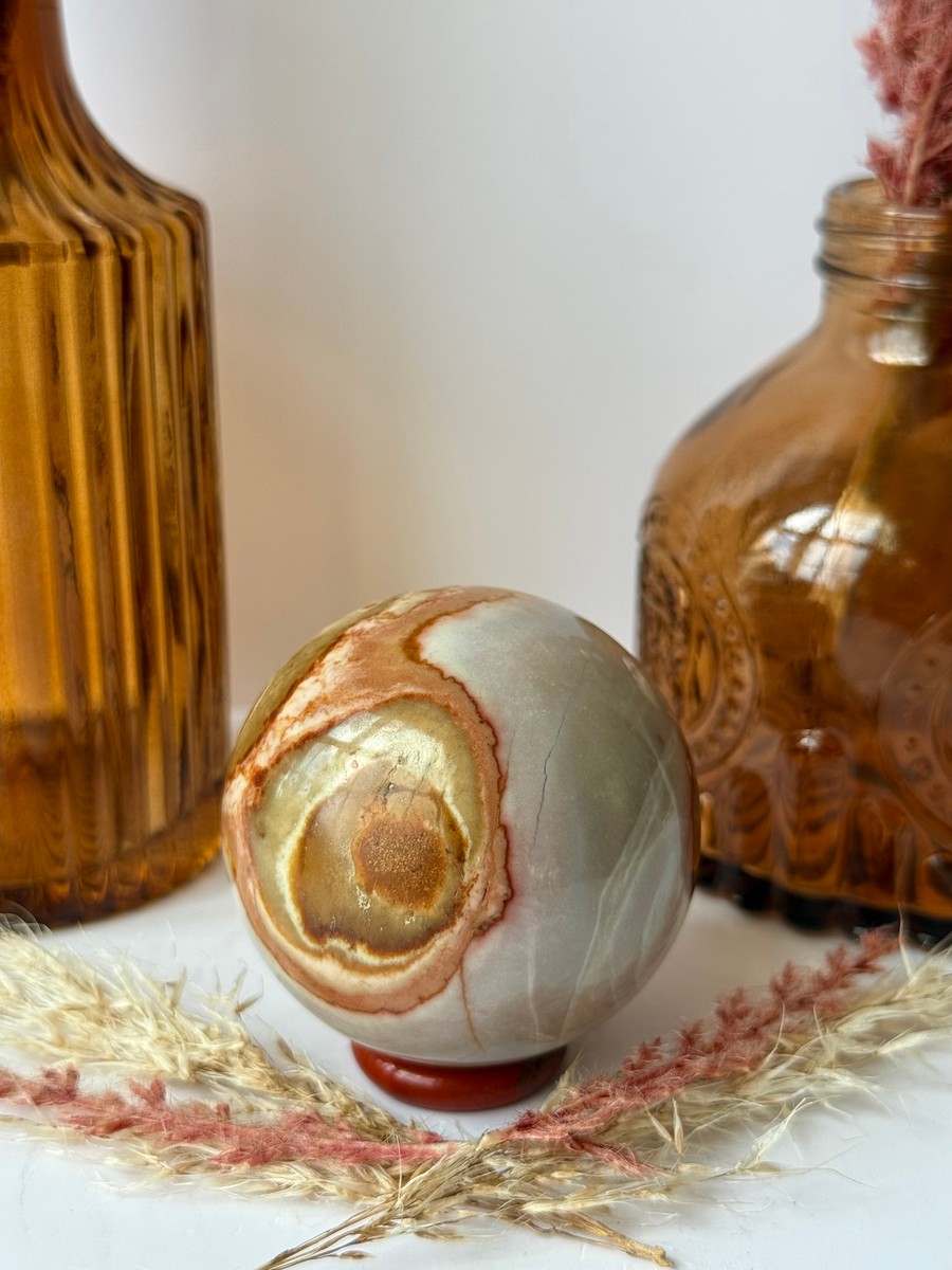 Polychrome Jasper Sphere