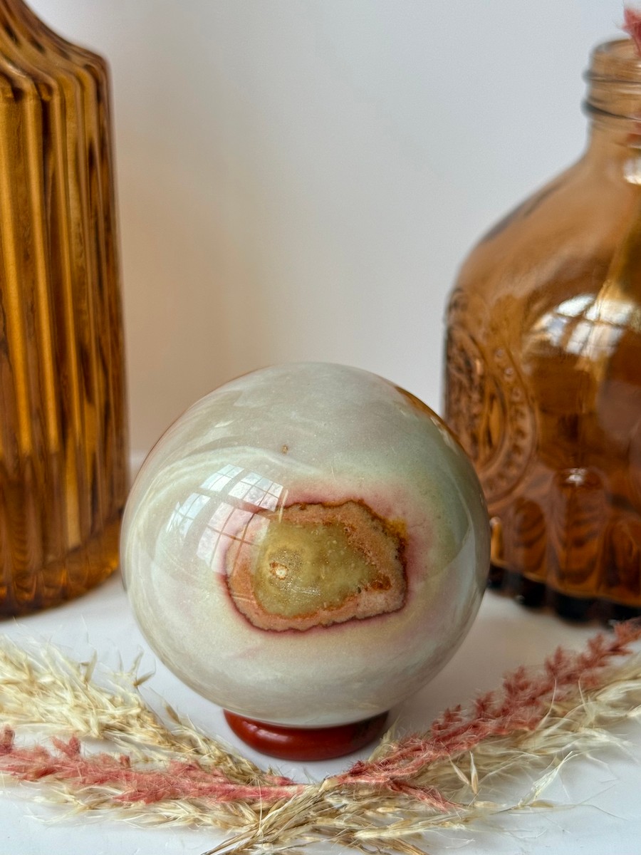 Polychrome Jasper Sphere