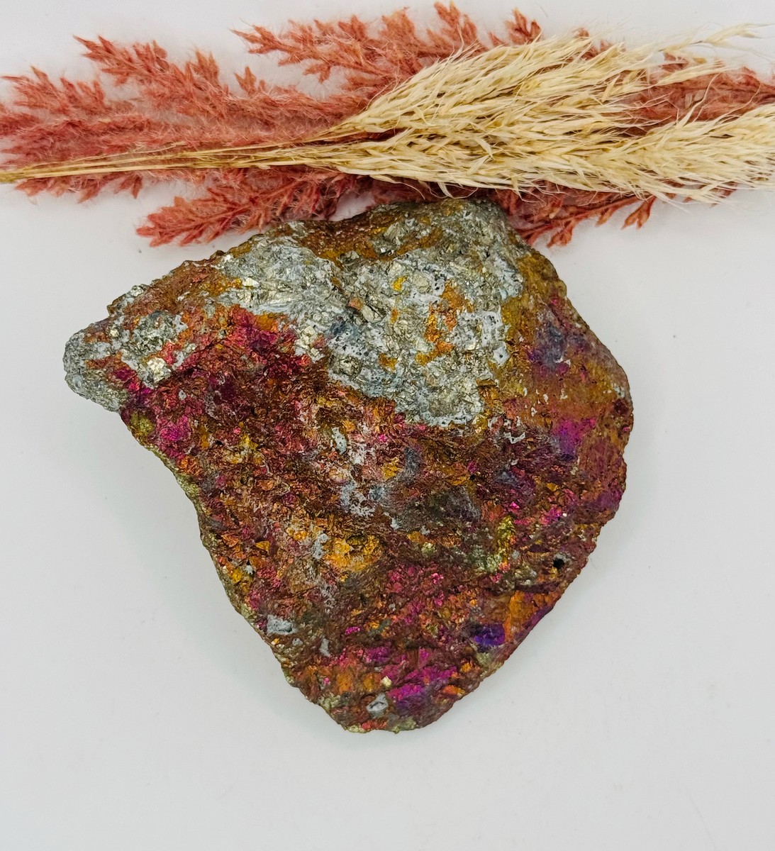 Peacock Ore (Chalcopyrite)