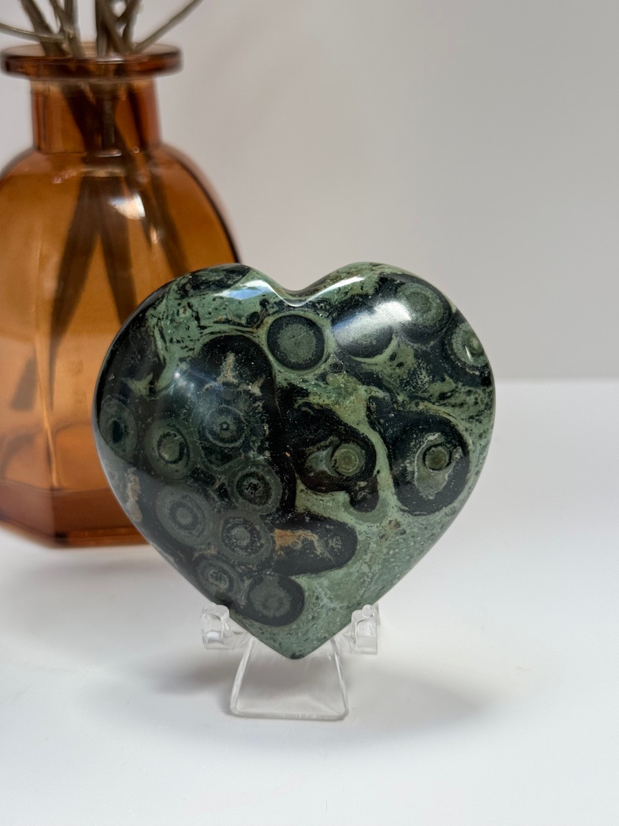 Kambaba Jasper Heart