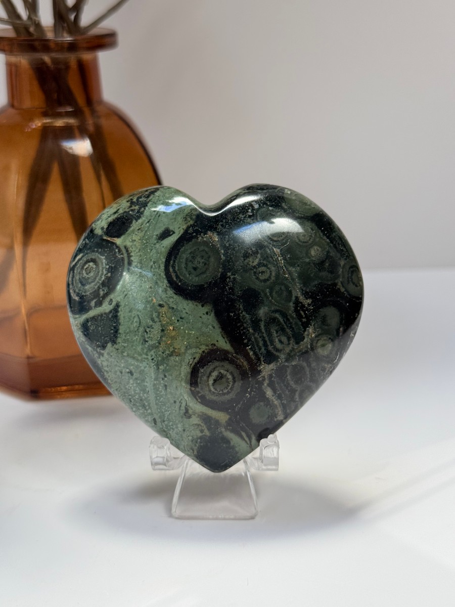 Kambaba Jasper Heart