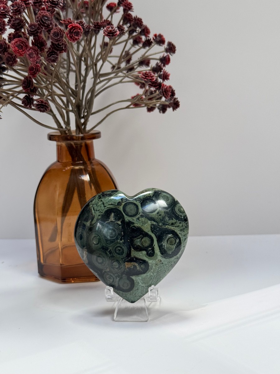 Kambaba Jasper Heart