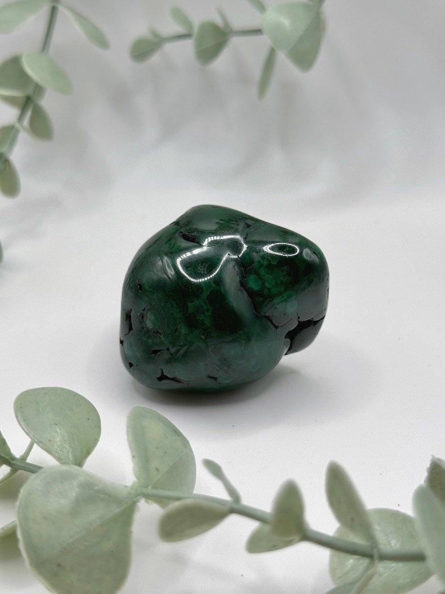 Polished Malachite Nodule - Congo Amanda