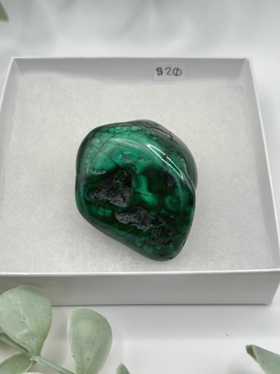 Polished Malachite Nodule - Congo Amanda