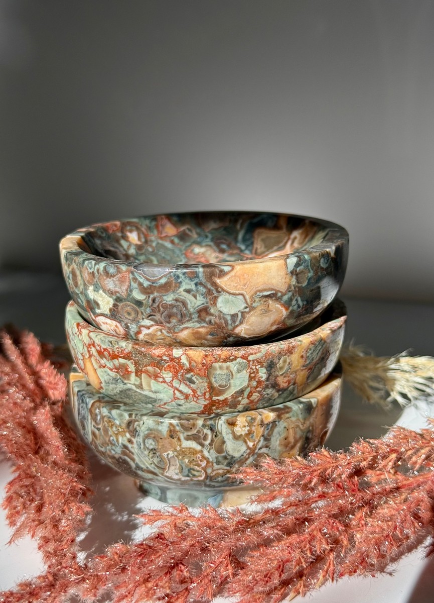 Money Agate Bowls