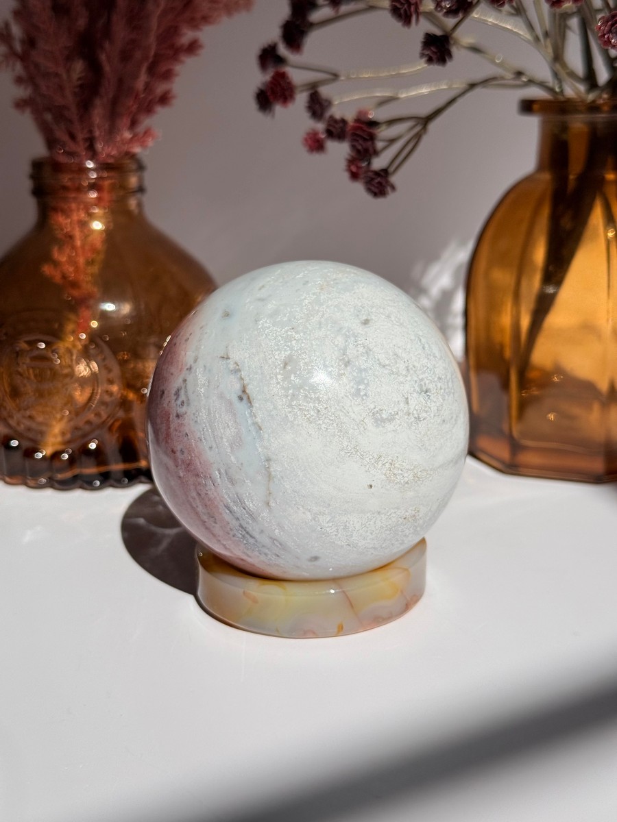 Sea Jasper Sphere