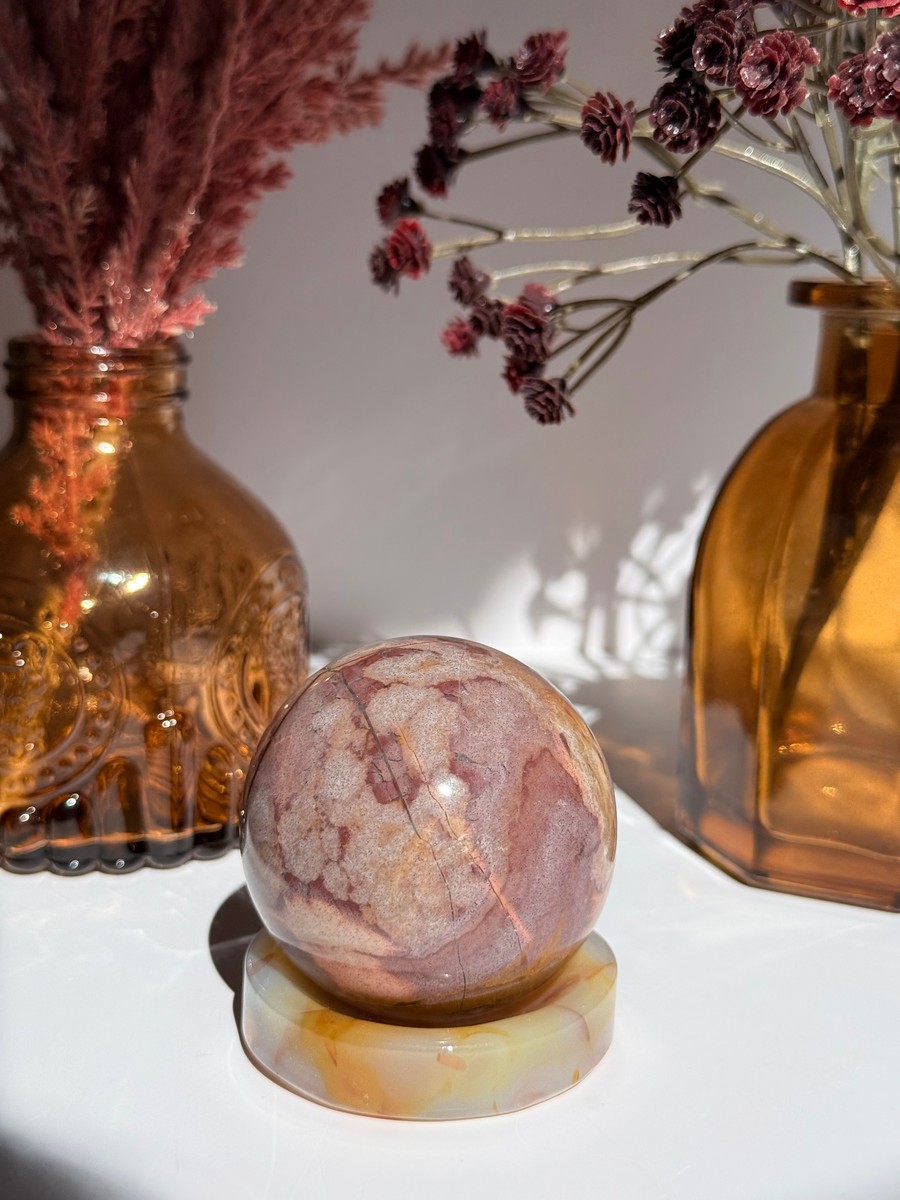 Sea Jasper Sphere