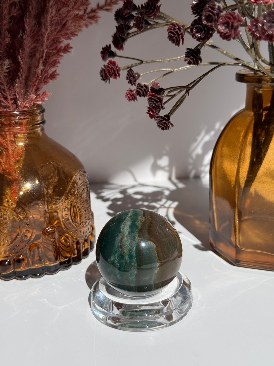 Sea Jasper Sphere