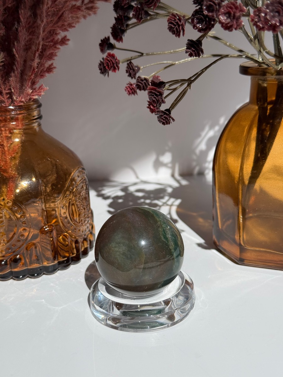 Sea Jasper Sphere