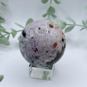 Sea jasper sphere - mom