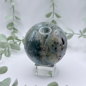 Sea jasper sphere - mom