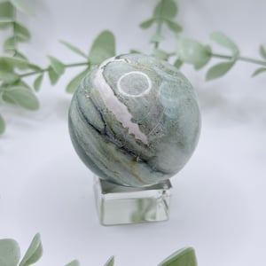 Unicorn Jasper Sphere - mom