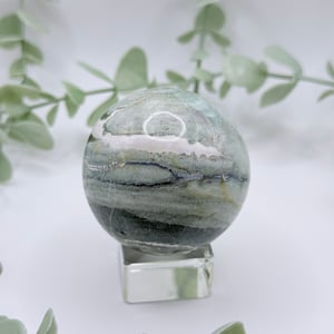 Unicorn Jasper Sphere - mom