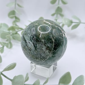 Unicorn jasper sphere - mom