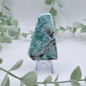Polished Larimar Slab Amanda