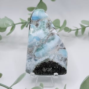 Polished Larimar Slab Amanda