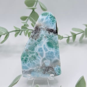 Polished Larimar Slab Amanda