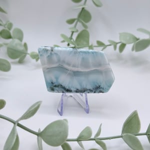 Polished Larimar Slab Amanda